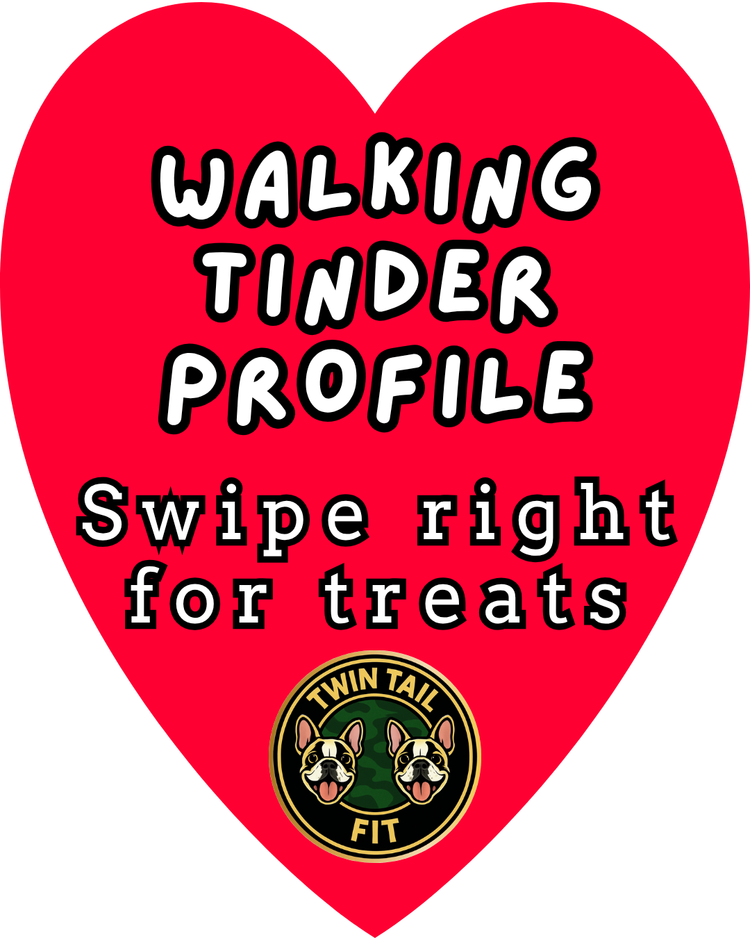 Walking Tinder Profile - Small Breed Pet Hoodie