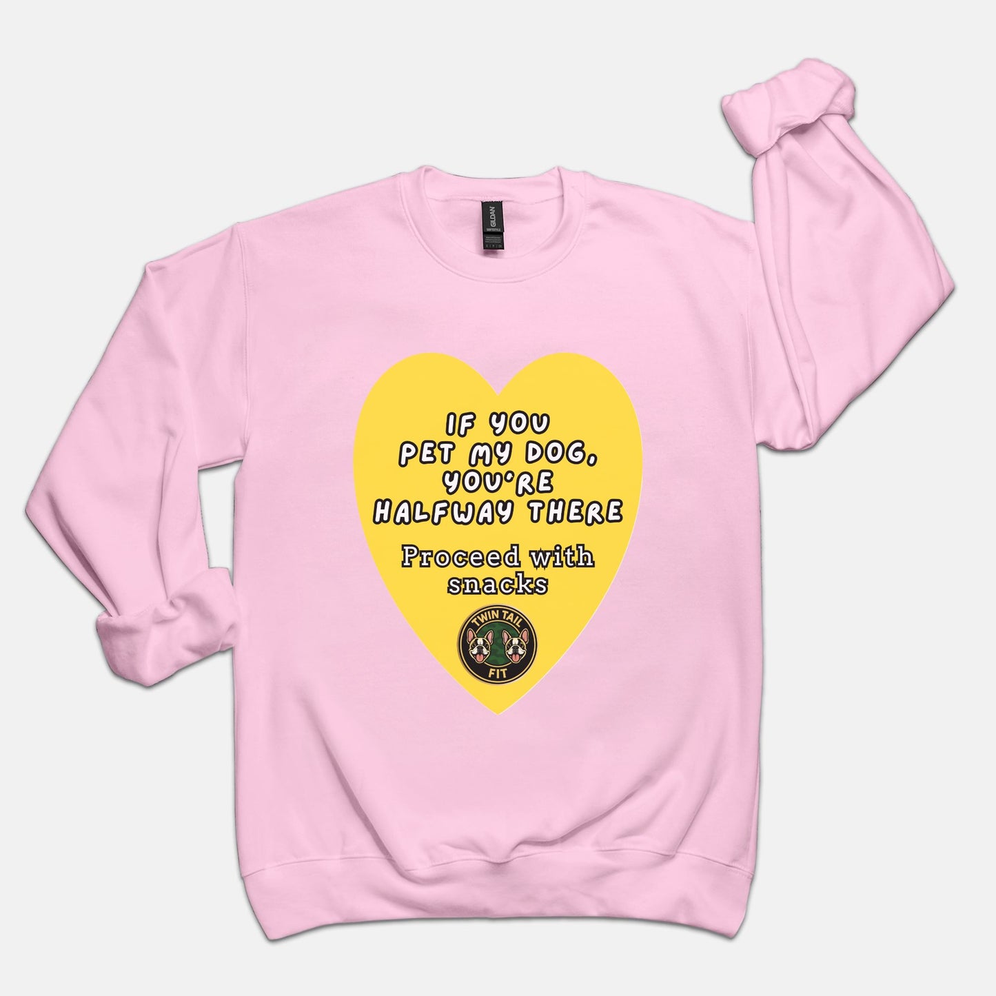 If You Pet My Dog - Unisex Crew Neck Sweatshirt