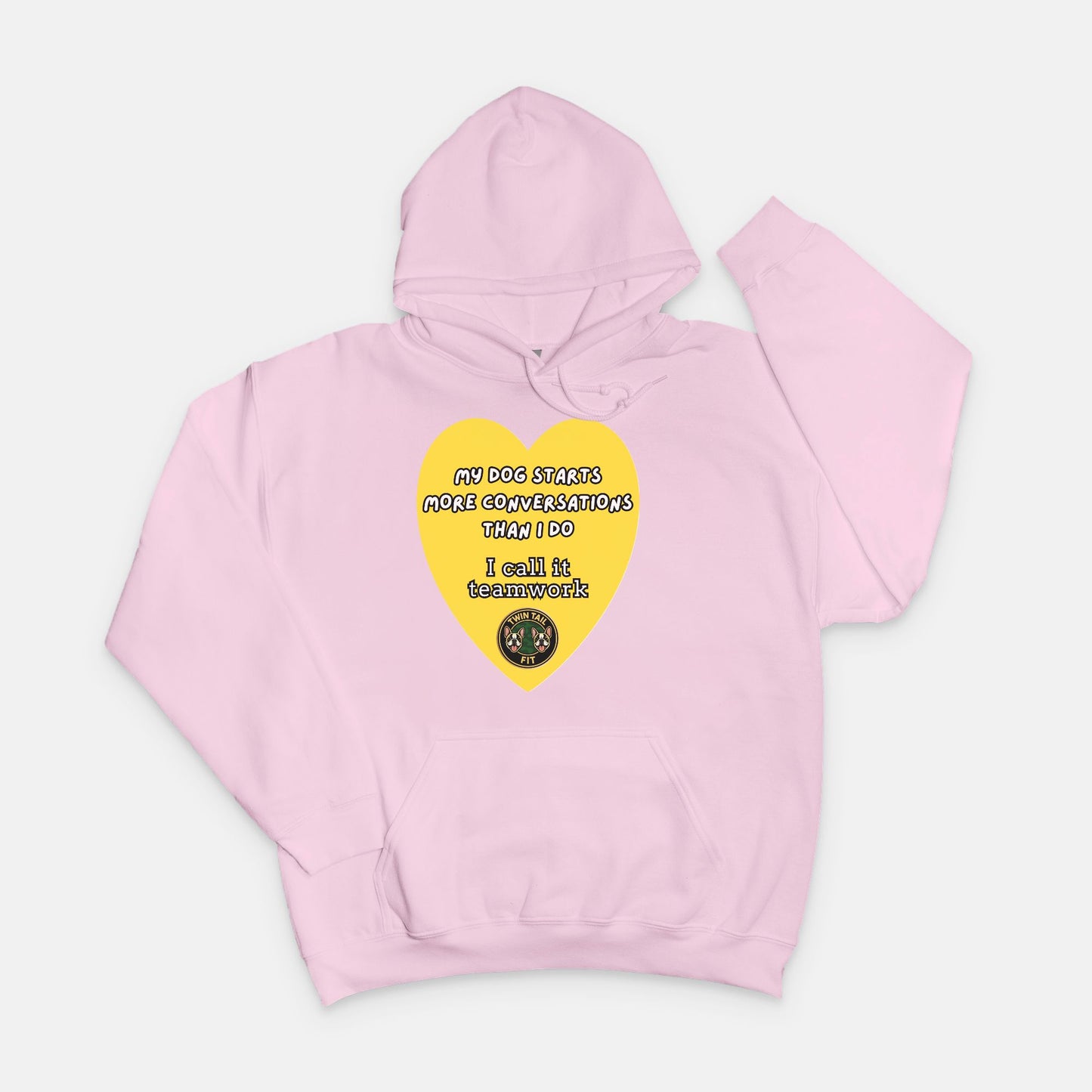 My Dog Starts More Conversations Than I Do - Unisex Hooded Sweatshirt