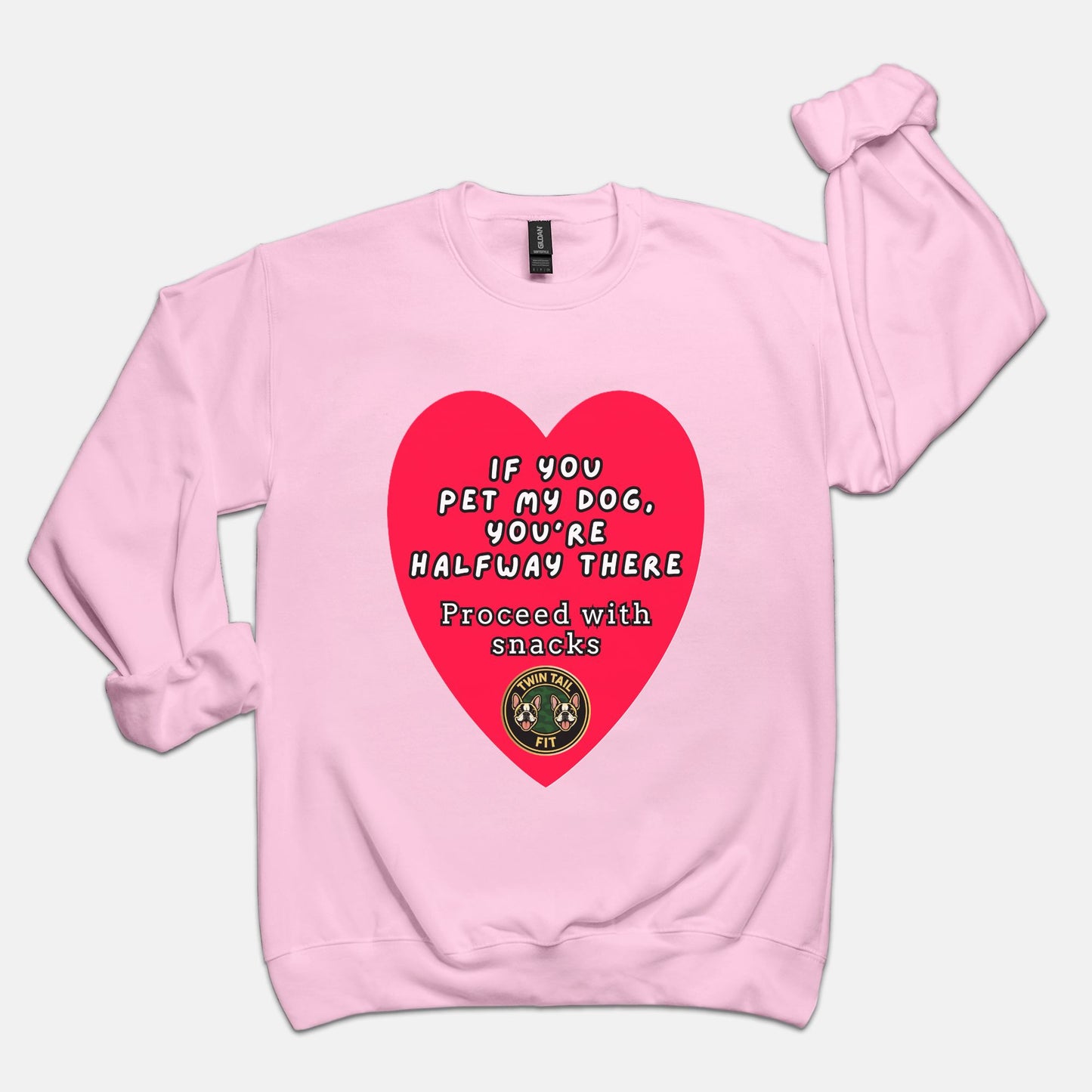 If You Pet My Dog - Unisex Crew Neck Sweatshirt