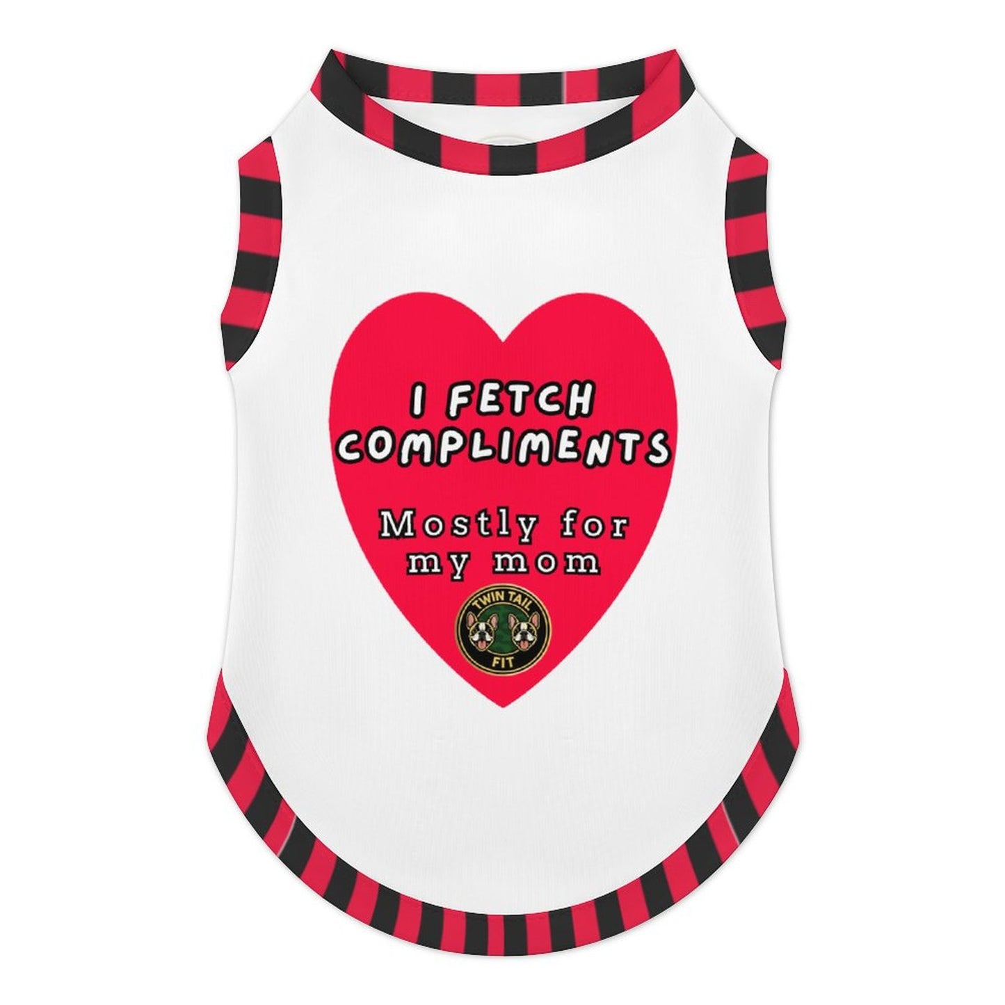 I Fetch Compliments - Dog Ice Silk Tank Top