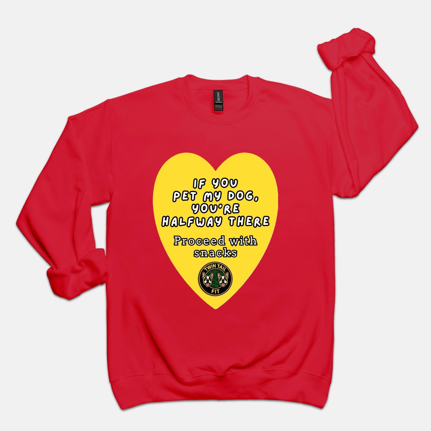 If You Pet My Dog - Unisex Crew Neck Sweatshirt