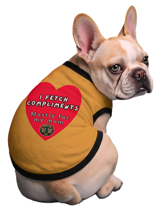 I Fetch Compliments - Dog Ice Silk Tank Top